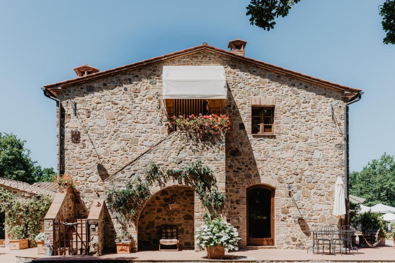 Vila Borghetto Poggio Bianco Radicondoli Exteriér fotografie