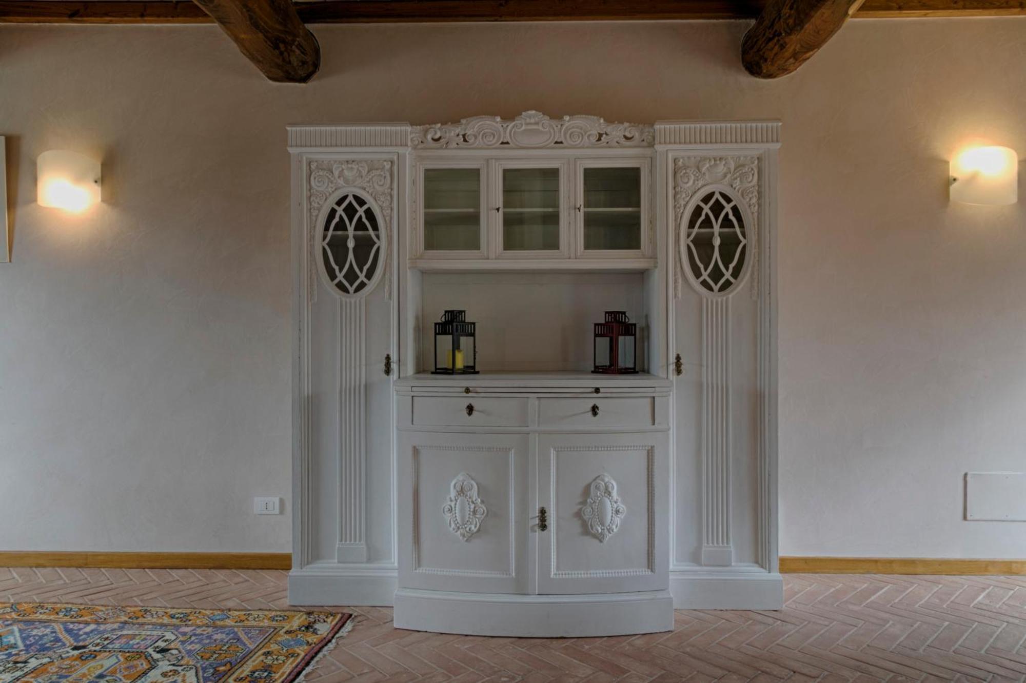Vila Borghetto Poggio Bianco Radicondoli Pokoj fotografie